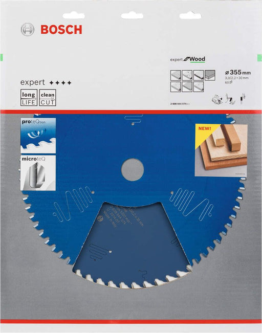 Bosch list kružne testere Expert for Wood 355 x 30 x 3,0 mm, 60 - 2608644074 List kružne testere za drvo BOSCH Madras doo Beograd