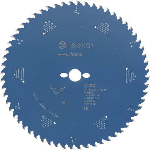 Bosch list kružne testere Expert for Wood 355 x 30 x 3,0 mm, 60 - 2608644074 List kružne testere za drvo BOSCH Madras doo Beograd
