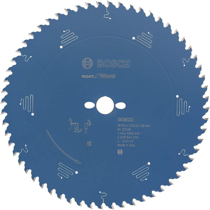 Bosch list kružne testere Expert for Wood 355 x 30 x 3,0 mm, 60 - 2608644074 List kružne testere za drvo BOSCH Madras doo Beograd