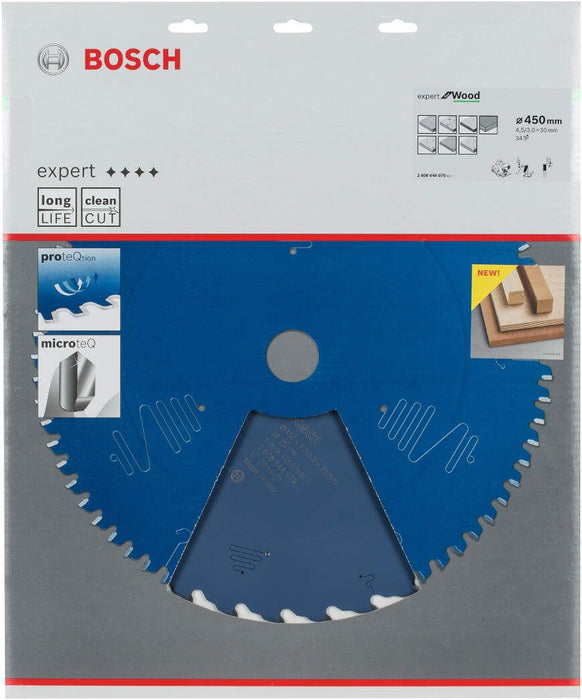 Bosch list kružne testere Expert for Wood 450 x 30 x 4,5 mm, 34 - 2608644078 List kružne testere za drvo BOSCH Madras doo Beograd