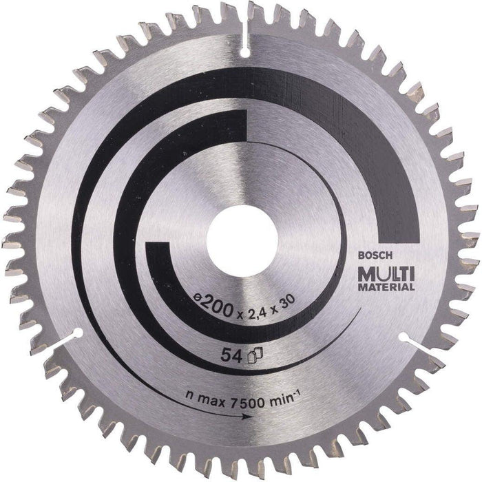 Bosch list kružne testere Multi Material 200 x 30 x 2,4 mm; 54 - 2608640510 List višenamenske kružne testere BOSCH BOSCH-2608640510 Madras doo Beograd