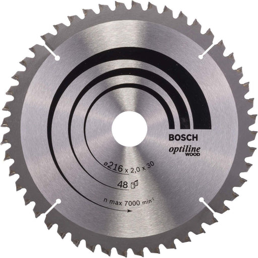 Bosch list kružne testere Optiline Wood 216 x 30 x 2,0 mm, 48 - 2608640432 List kružne testere za drvo BOSCH BOSCH-2608640432 Madras doo Beograd