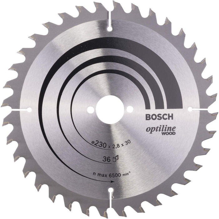 Bosch list kružne testere Optiline Wood 230 x 30 x 2,8 mm, 36 - 2608640628 List kružne testere za drvo BOSCH Madras doo Beograd