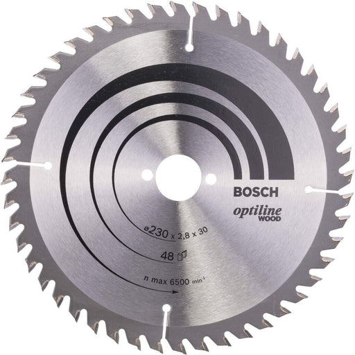 Bosch list kružne testere Optiline Wood 230 x 30 x 2,8 mm, 48 - 2608640629 List kružne testere za drvo BOSCH Madras doo Beograd