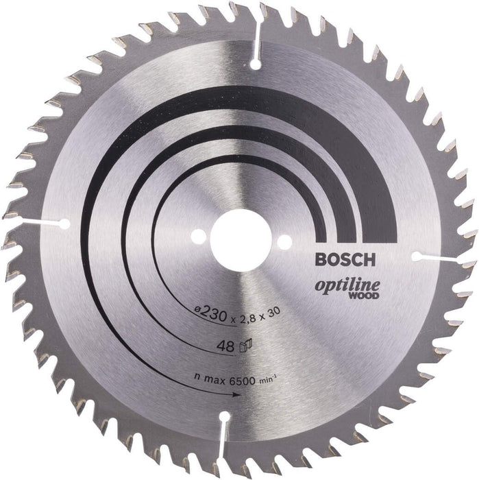 Bosch list kružne testere Optiline Wood 230 x 30 x 2,8 mm, 48 - 2608640629 List kružne testere za drvo BOSCH Madras doo Beograd