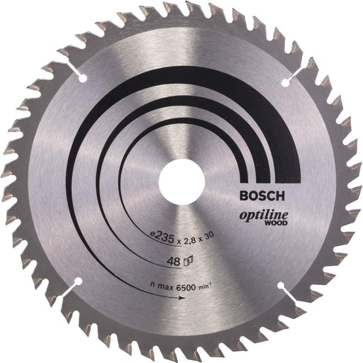 Bosch list kružne testere Optiline Wood 235 x 30/25 x 2,8 mm, 48 - 2608640727 List kružne testere za drvo BOSCH BOSCH-2608640727 Madras doo Beograd