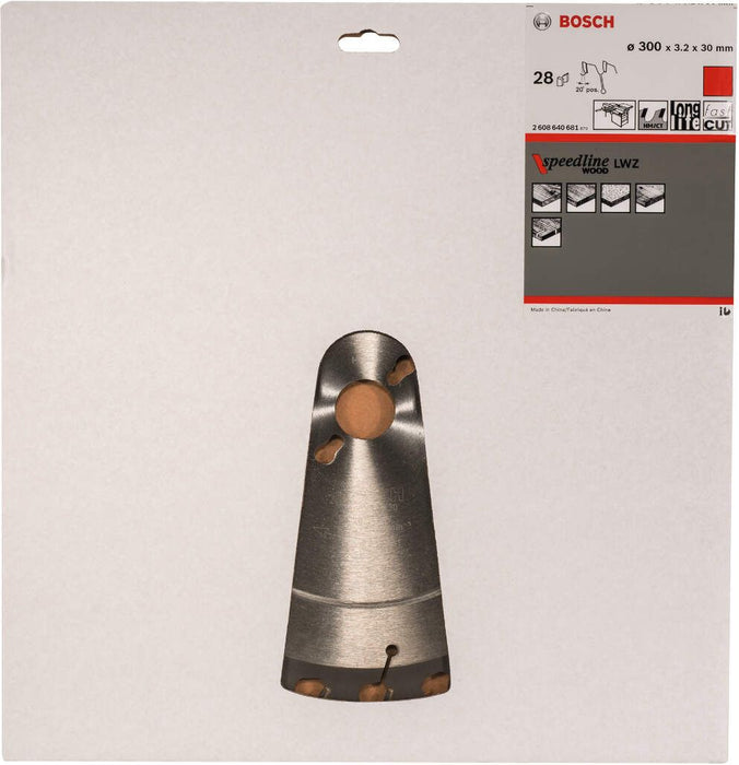 Bosch list kružne testere Speedline Wood 300 x 30 x 3,2 mm, 28 - 2608640681 List kružne testere za drvo BOSCH Madras doo Beograd