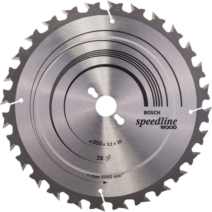 Bosch list kružne testere Speedline Wood 300 x 30 x 3,2 mm, 28 - 2608640681 List kružne testere za drvo BOSCH Madras doo Beograd
