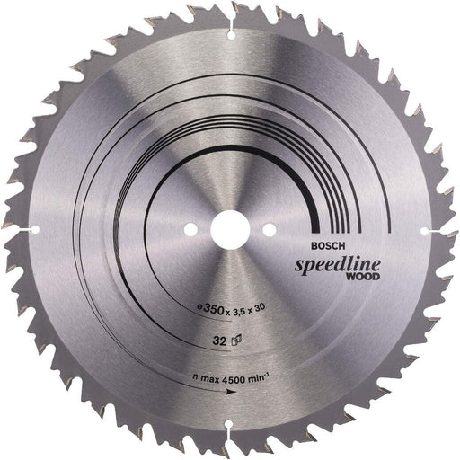 Bosch list kružne testere Speedline Wood 350 x 30 x 3,5 mm, 32 - 2608640683 List kružne testere za drvo BOSCH Madras doo Beograd