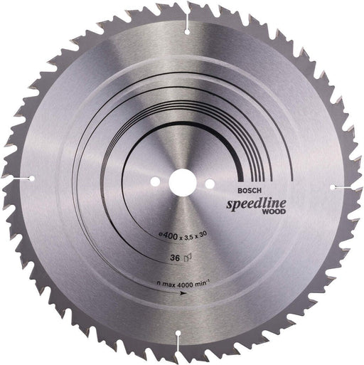 Bosch list kružne testere Speedline Wood 400 x 30 x 3,5 mm, 36 - 2608640684 List kružne testere za drvo BOSCH Madras doo Beograd
