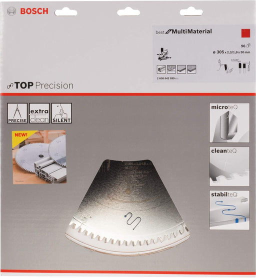 Bosch list kružne testere Top Precision Best for Multi Material 305 x 30 x 2,3 mm, 96 - 2608642099 List višenamenske kružne testere BOSCH BOSCH-2608642099 Madras doo Beograd