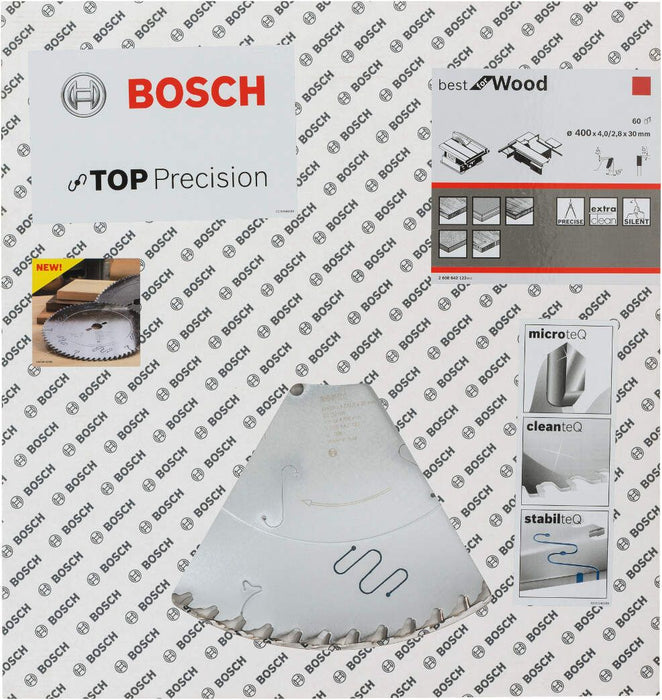 Bosch list kružne testere Top Precision Best for Wood 400 x 30 x 4 mm, 60 - 2608642122 List kružne testere za drvo BOSCH BOSCH-2608642122 Madras doo Beograd