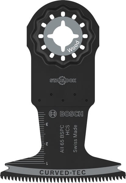 BOSCH List testere za sečenje drveta AII 65 BSPC, Starlock, 65×40 mm, 5 delova - List testere za uranjanje RB - 5ER AII 6 (2608669259) Madras doo Beograd Madras doo Beograd
