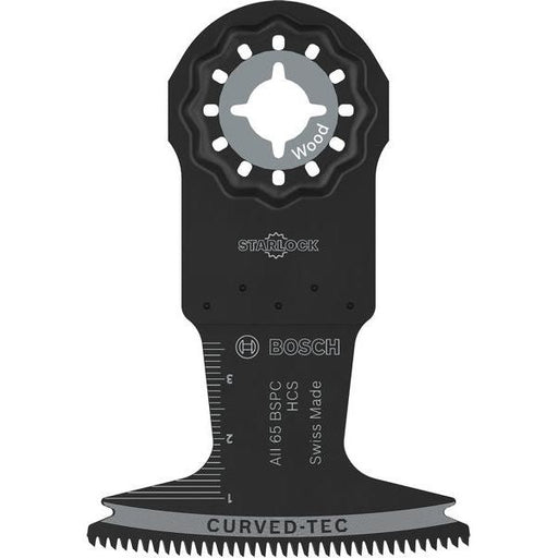 BOSCH List testere za sečenje drveta AII 65 BSPC, Starlock, 65×40 mm, 5 delova - List testere za uranjanje RB - 5ER AII 6 (2608669259) Madras doo Beograd Madras doo Beograd