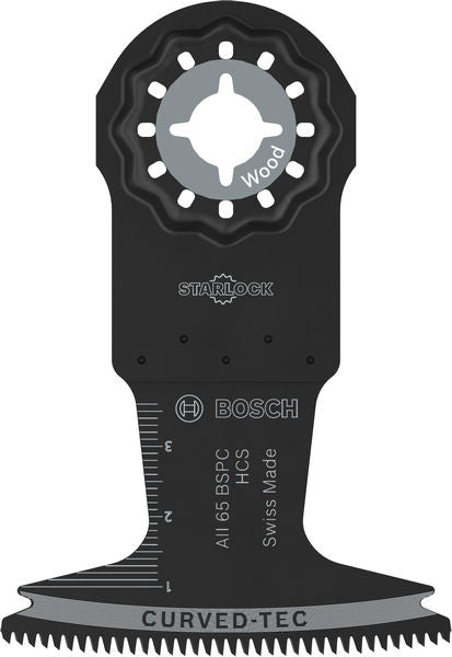 BOSCH List testere za sečenje drveta AII 65 BSPC, Starlock, 65×40 mm - List testere za uranjanje RB - 1ER AII 6 (2608669258) Madras doo Beograd Madras doo Beograd
