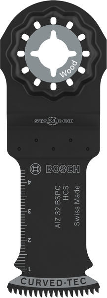 BOSCH List testere za sečenje drveta AIZ 32 BSPC, Starlock, 32×50 mm - List testere za uranjanje RB - 1ER AIZ 3 (2608669243) Madras doo Beograd Madras doo Beograd