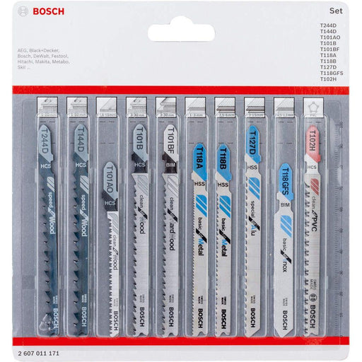 Bosch list ubodne testere - set 10 komada All in One - 2607011171 List ubodne testere BOSCH BOSCH-2607011171 Madras doo Beograd