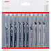Bosch list ubodne testere set 10 komada Wood - 2607011169 List ubodne testere BOSCH Madras doo Beograd