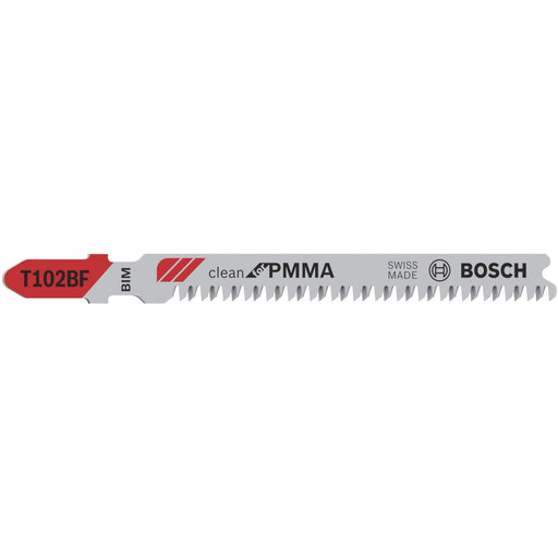 Bosch list ubodne testere T 102 BF Clean for PVC - pakovanje 3 komada - 2608636780 List ubodne testere BOSCH BOSCH-2608636780 Madras doo Beograd