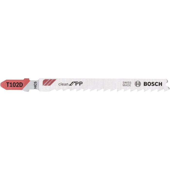 Bosch list ubodne testere T 102 D Clean for PP - pakovanje 3 komada - 2608667443 List ubodne testere BOSCH Madras doo Beograd