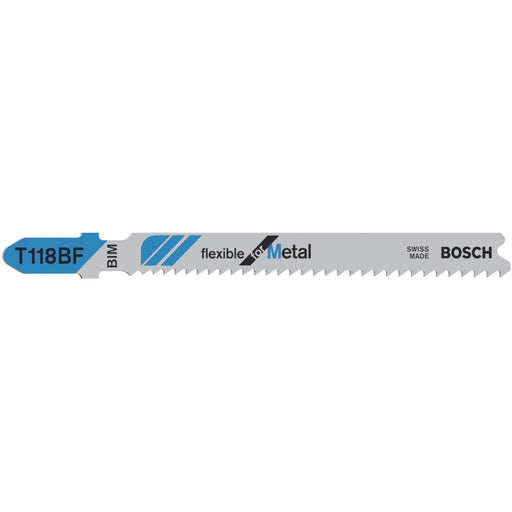 Bosch list ubodne testere T 118 BF Flexible for Metal - pakovanje 5 komada - 2608634503 List ubodne testere BOSCH BOSCH-2608634503 Madras doo Beograd