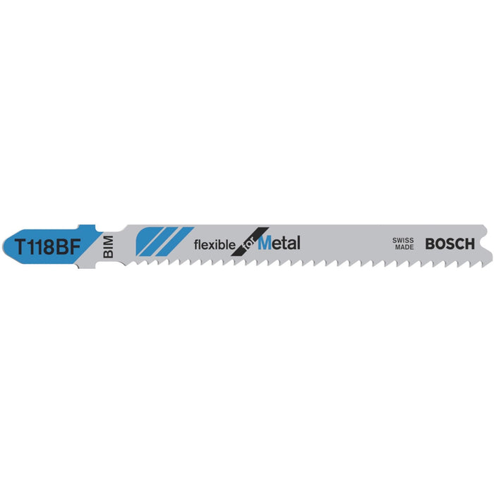 Bosch list ubodne testere T 118 BF Flexible for Metal - pakovanje 5 komada - 2608634503 List ubodne testere BOSCH BOSCH-2608634503 Madras doo Beograd