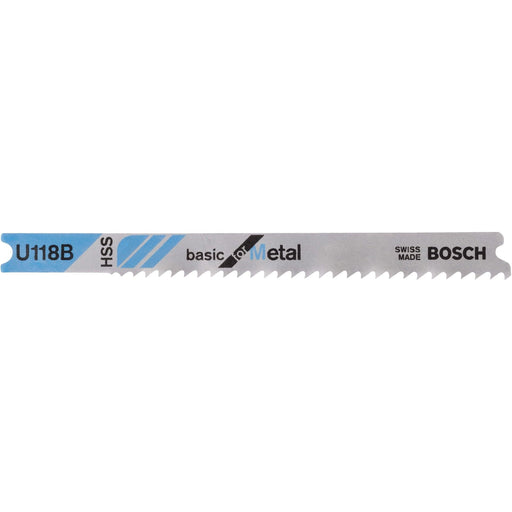 Bosch list ubodne testere U 118 B Basic for Metal - pakovanje 3 komada - 2608631771 List ubodne testere BOSCH BOSCH-2608631771 Madras doo Beograd