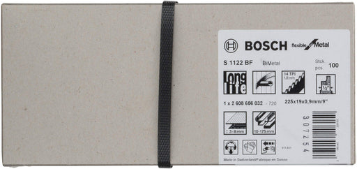 Bosch list univerzalne testere S 1122 BF Flexible for Metal - pakovanje 100 komada - 2608656032 List univerzalne testere BOSCH Madras doo Beograd