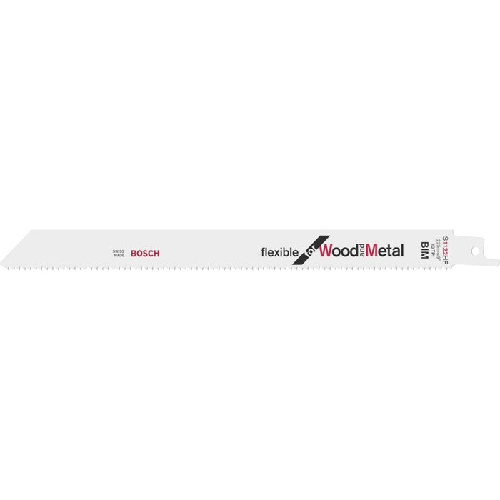 Bosch list univerzalne testere S 1122 HF Flexible for Wood and Metal - pakovanje 25 komada - 2608657560 List univerzalne testere BOSCH BOSCH-2608657560 Madras doo Beograd