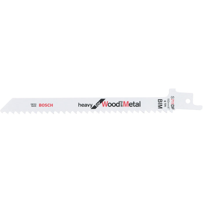 Bosch list univerzalne testere S 711 DF Heavy for Wood and Metal - pakovanje 2 komada - 2608656272 List univerzalne testere BOSCH BOSCH-2608656272 Madras doo Beograd