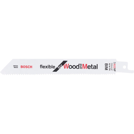 Bosch list univerzalne testere S 922 VF Flexible for Wood and Metal - pakovanje 25 komada - 2608657558 List univerzalne testere BOSCH BOSCH-2608657558 Madras doo Beograd