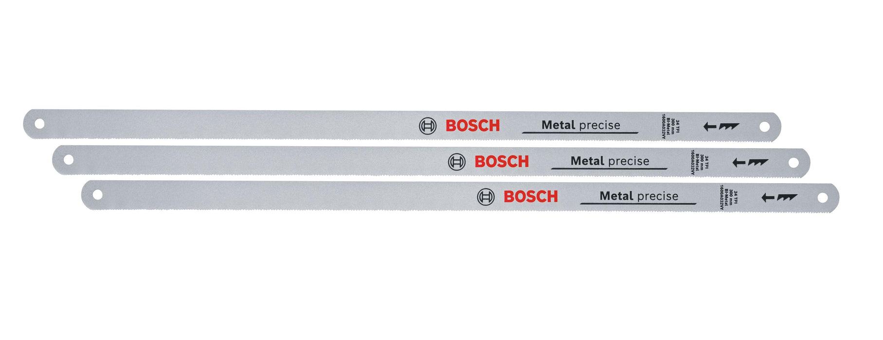 BOSCH Listovi za bonsek od 300 mm 24 TPI 3 komada - List testere Hacksaw Blades 300mm 24TPI (1600A032UM) Madras doo Beograd Madras doo Beograd