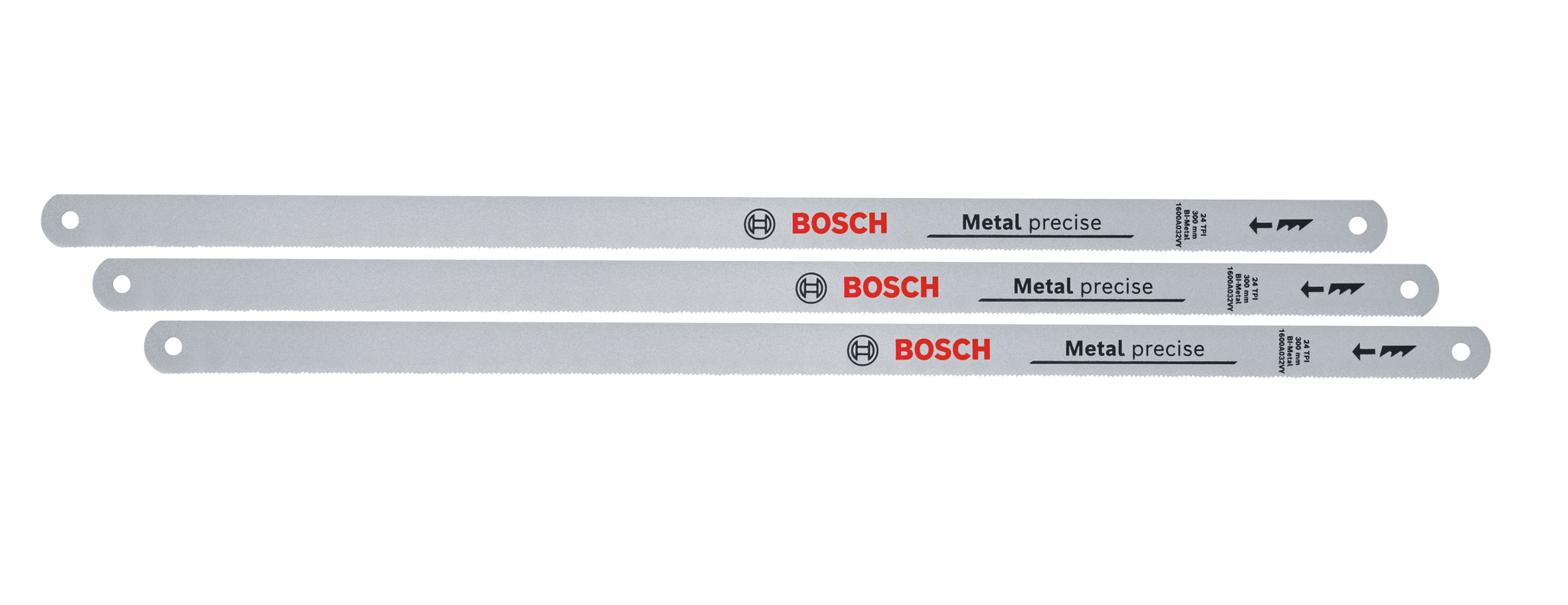 BOSCH Listovi za bonsek od 300 mm 24 TPI 3 komada - List testere Hacksaw Blades 300mm 24TPI (1600A032UM) Madras doo Beograd Madras doo Beograd