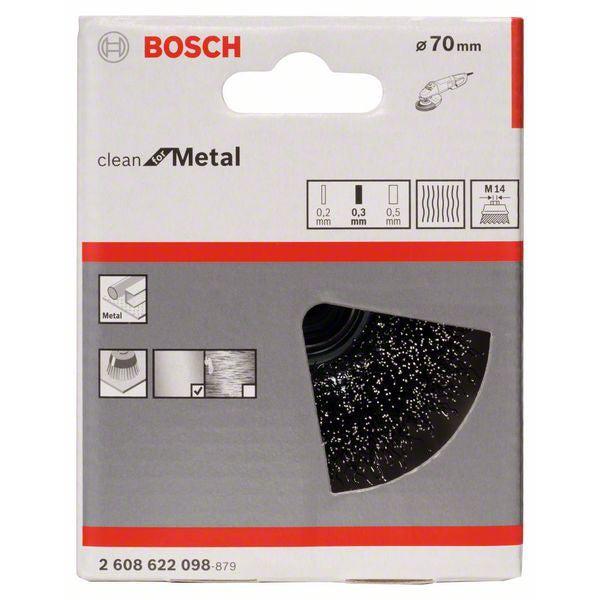 Bosch lončasta četka 75 mm, 0,3 mm, M14 - 2608622098 Lončasta četka BOSCH Madras doo Beograd