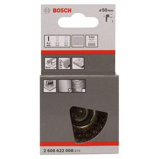 Bosch lončasta četka, mesingana 50 mm, 0,2 mm - 2608622008 Lončasta četka BOSCH BOSCH-2608622008 Madras doo Beograd