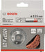 Bosch lončasta ploča sa tvrdim metalom 115 x 22,23 mm; grubo, pljosnato - 2608600175 Lončasta ploča BOSCH BOSCH-2608600175 Madras doo Beograd