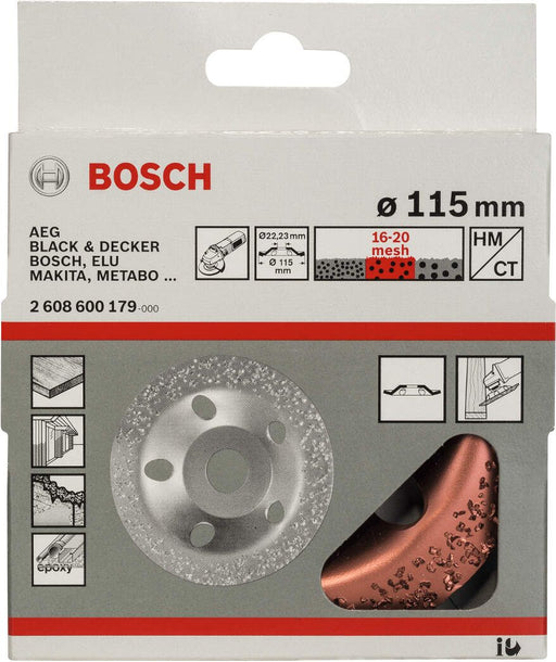 Bosch lončasta ploča sa tvrdim metalom 115 x 22,23 mm; srednje, koso - 2608600179 Lončasta ploča BOSCH BOSCH-2608600179 Madras doo Beograd