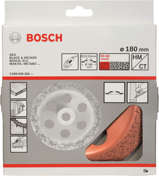 Bosch lončasta ploča sa tvrdim metalom 180 x 22,23 mm; fino, koso - 2608600365 Lončasta ploča BOSCH BOSCH-2608600365 Madras doo Beograd