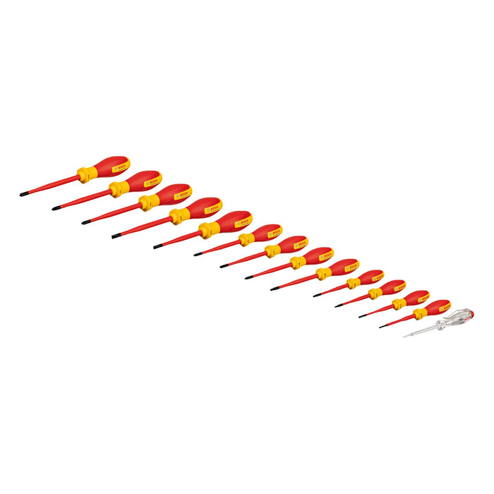 BOSCH Mešoviti komplet VDE odvrtača od 14 kom. - Odvrtač VDE Screwdriver Set mixed 14pc (1600A02NF9) Madras doo Beograd Madras doo Beograd