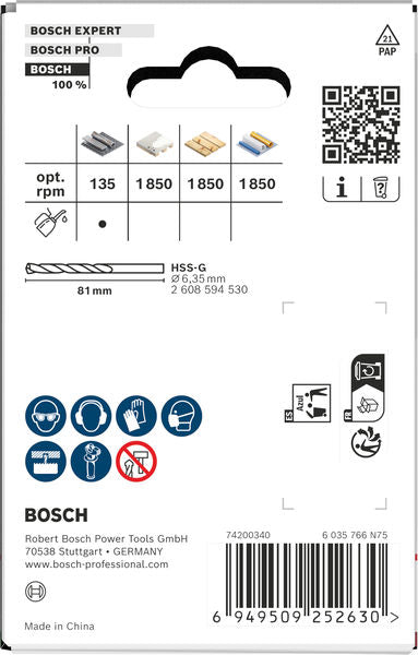 BOSCH Multi Material testera za otvore sa držačem, 64×40 mm - Testera za otvore A MM B 64mm (2608594522) Power Tools BOSCH Madras doo Beograd