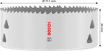 BOSCH Multi Material testera za otvore sa navojem, 111×40 mm - Testera za otvore T MM B 111MM (2608594605) Power Tools BOSCH Madras doo Beograd