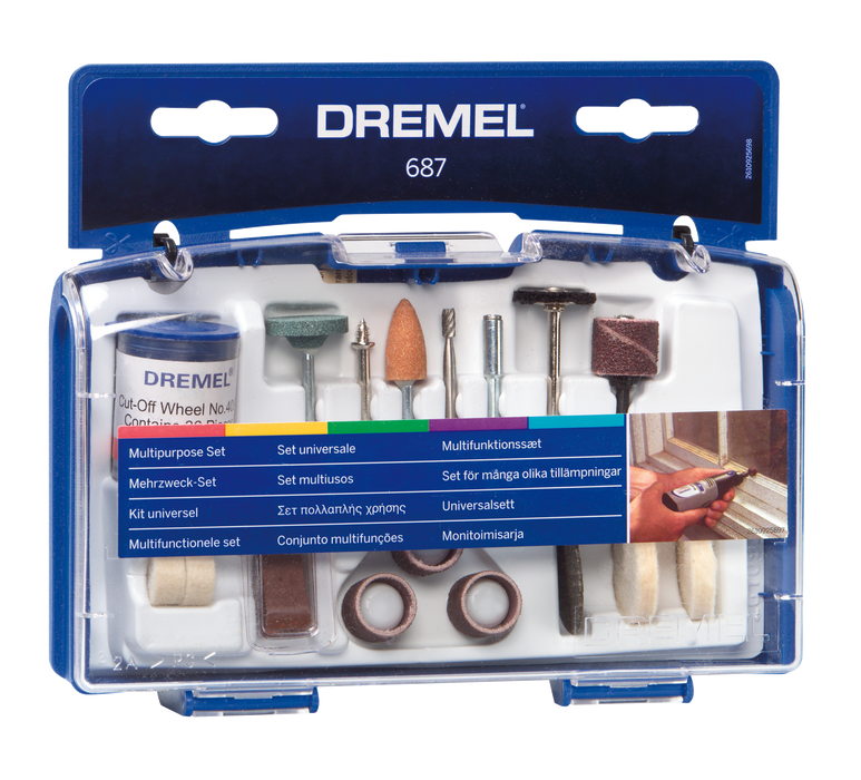 BOSCH Multipurpose Set (687) - Višenamenski set (687) (26150687JA) Madras doo Beograd Madras doo Beograd