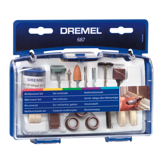 BOSCH Multipurpose Set (687) - Višenamenski set (687) (26150687JA) Madras doo Beograd Madras doo Beograd