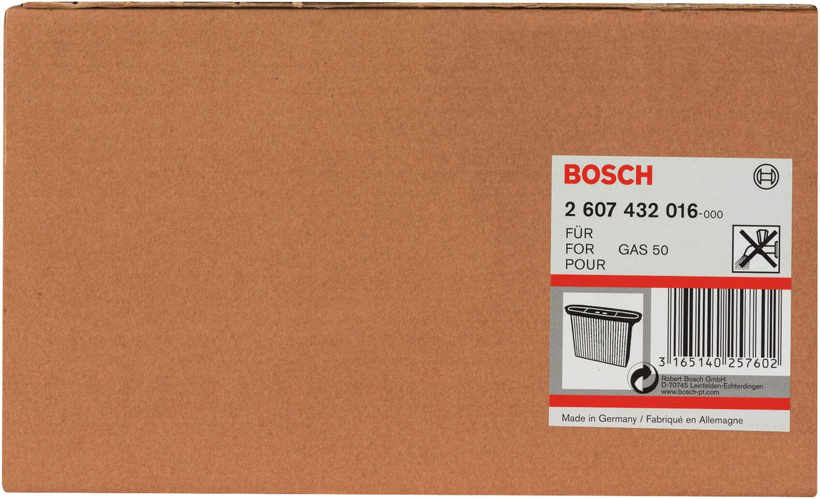Bosch naborani filter od celuloze 8600 cm², 257 x 69 x 187 mm - 2607432016 Naborani filter BOSCH Madras doo Beograd