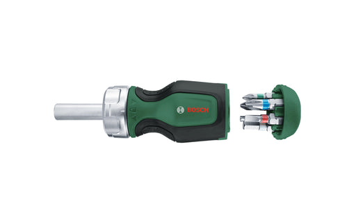 BOSCH Odvrtač za ispupčene zupčanike sa 6 bitova (skladište 2) - Odvrtač Stubby Bit Ratchet Screwdriver + (1600A032UZ) Madras doo Beograd Madras doo Beograd
