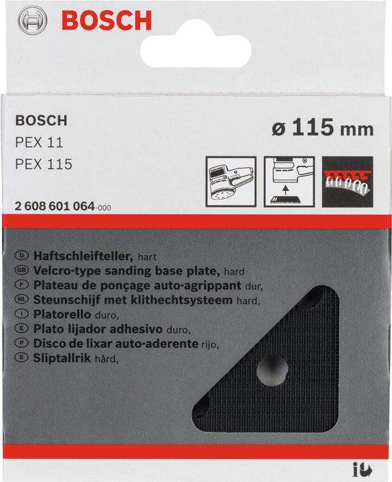 Bosch ploča sa čičkom - tanjir 115mm (tvrdi) za PEX 11 / PEX 115 (2608601064) Ploča sa čičkom BOSCH BOSCH-2608601064 Madras doo Beograd