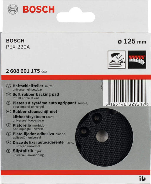 Bosch ploča sa čičkom - tanjir 125mm (srednje tvrdi) za PEX 220 A (2608601175) Ploča sa čičkom BOSCH BOSCH-2608601175 Madras doo Beograd