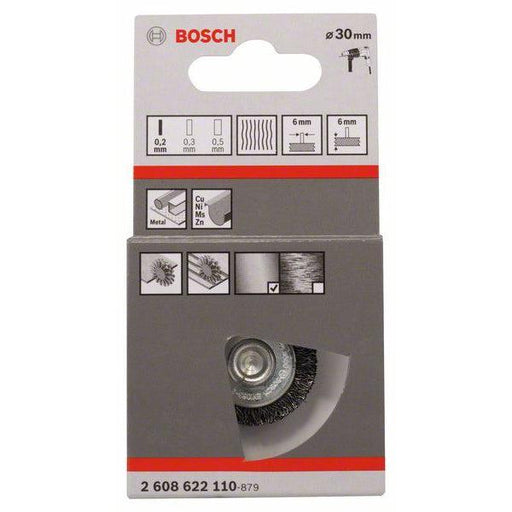 Bosch pločasta četka 30 mm, 0,2 mm, 6 mm - 2608622110 Pločasta četka BOSCH BOSCH-2608622110 Madras doo Beograd