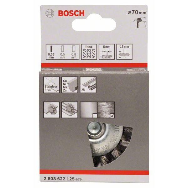 Bosch pločasta četka 70 mm, 0,35 mm, 14 mm - 2608622125 Pločasta četka BOSCH BOSCH-2608622125 Madras doo Beograd