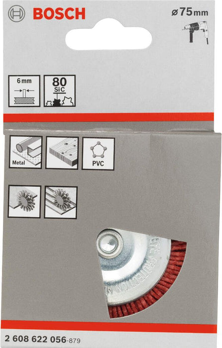 Bosch pločasta četka 75 mm, 1 mm, 8 mm - 2608622056 Pločasta četka BOSCH Madras doo Beograd